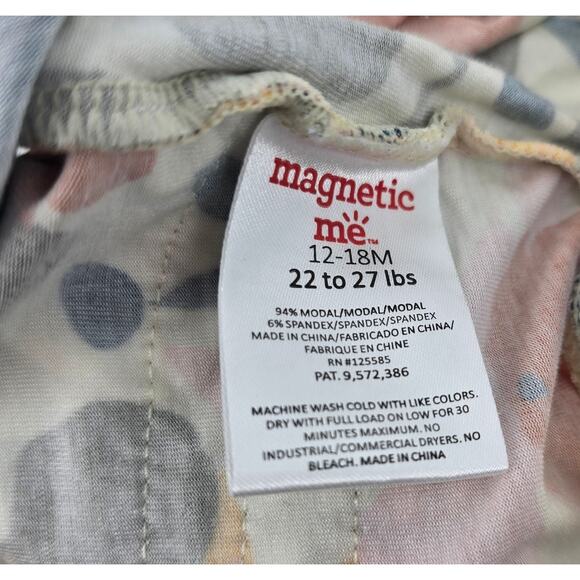 Magnetic Me Fall Floral Rayleigh Modal Dress Set Size: 12–18 Months (22–27 lbs) - Picture 8 of 8